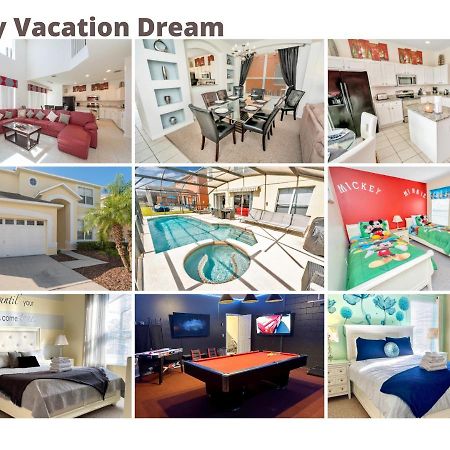 Disney Dream With Hot Tub, Pool, Xbox, Games Room, Lakeview, 10 Min To Disney, Clubhouse Kissimmee Buitenkant foto