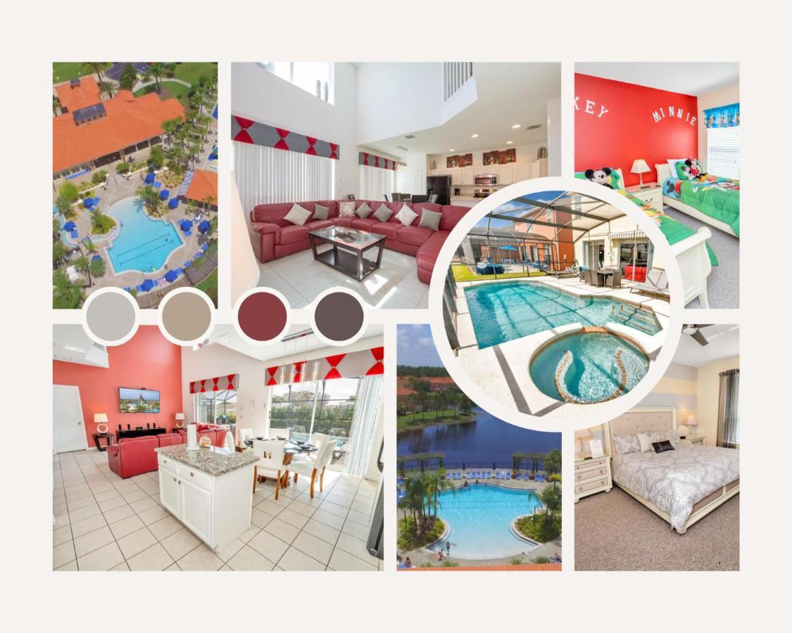 Disney Dream With Hot Tub, Pool, Xbox, Games Room, Lakeview, 10 Min To Disney, Clubhouse Kissimmee Buitenkant foto